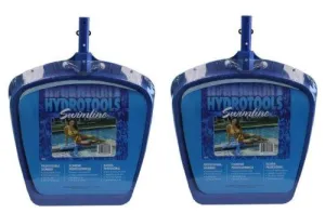 2) Hydro Tools 8039 Professional Swimming Pool/Spa/Pound Leaf Skimmer Mesh Net