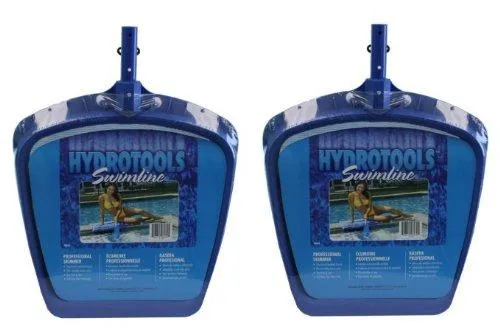 2) Hydro Tools 8039 Professional Swimming Pool/Spa/Pound Leaf Skimmer Mesh Net