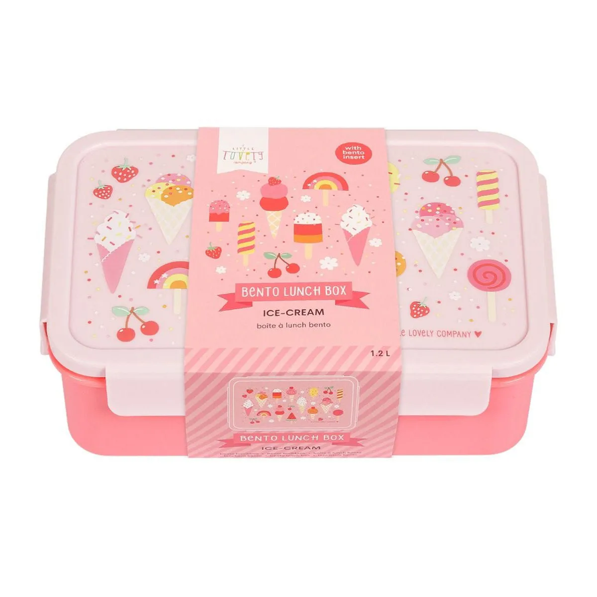 A Little Lovely Company Bento Lunch Box: Ice-cream