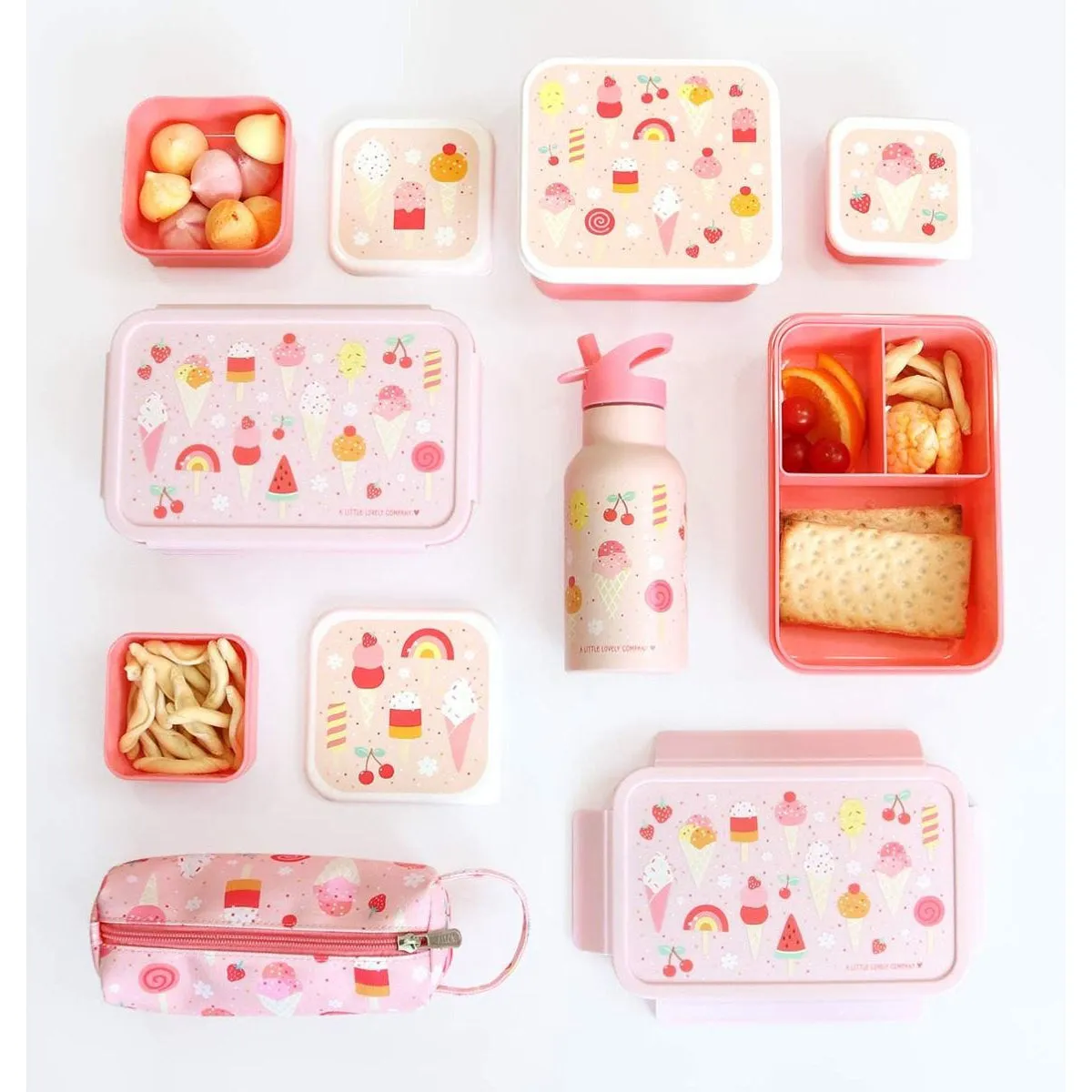 A Little Lovely Company Bento Lunch Box: Ice-cream