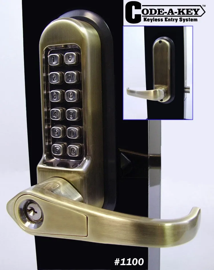 All-Weather Mechanical Keyless Lever Door Lock