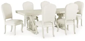 Arlendyne Dining Table and 6 Chairs