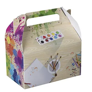 Artist Paper Treat Boxes 6.25" X 3.75" X 3.5" 20 Pack