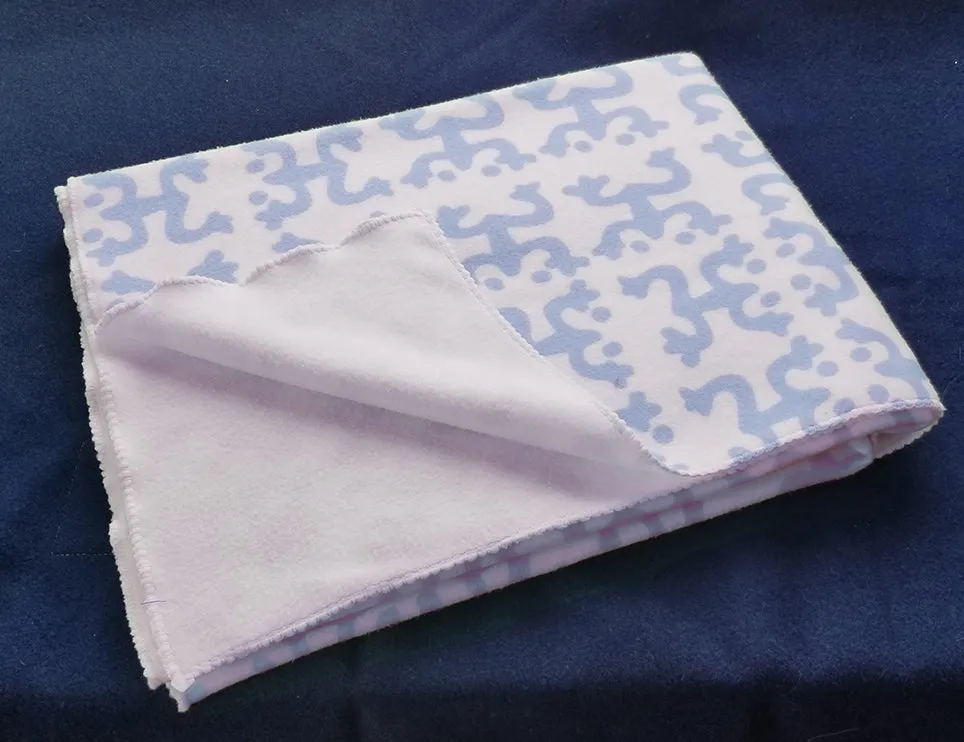 Blue Coquis Fleece Baby Blanket (Discontinued)