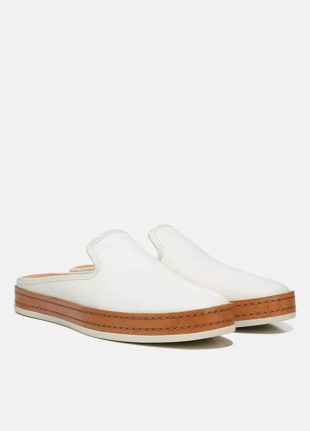 Canella Slip On Sandals - Optic White