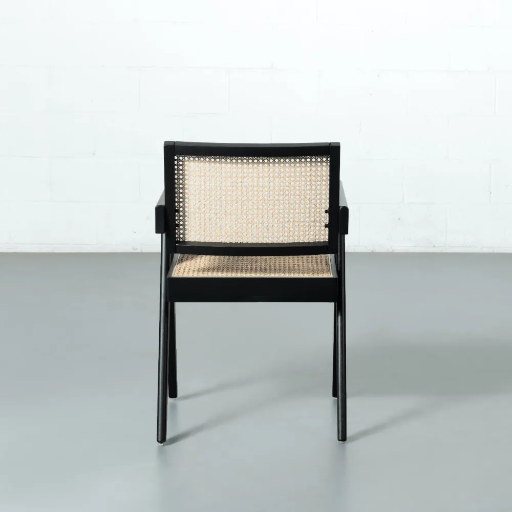 CAPELA - Black Wood Dining Armchair