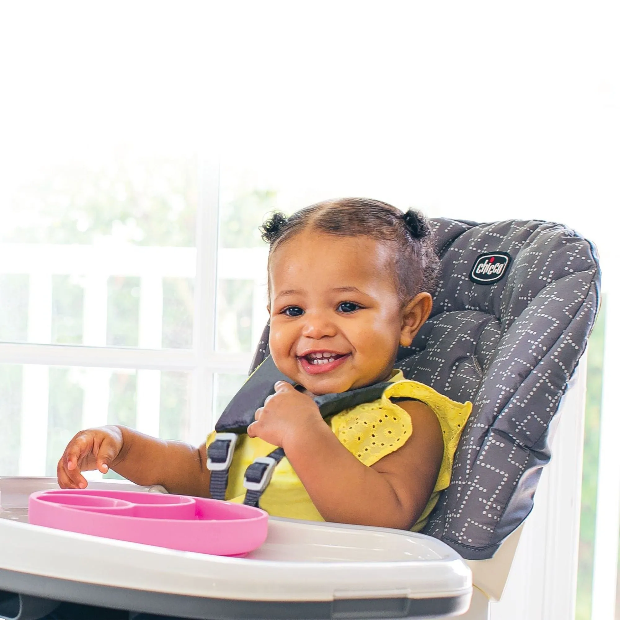 CHICCO Stack 1-2-3 High Chair - Dots