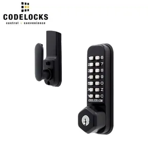 CodeLocks - CL255 - Mechanical Lock - Light Duty - Dual Backset Deadlatch 2 3/8" -  2 3/4" - Mortise Tubular Latchbolt - Holdback Feature - Optional Key Override - Optional Finish - Fire Rated - Grade 2