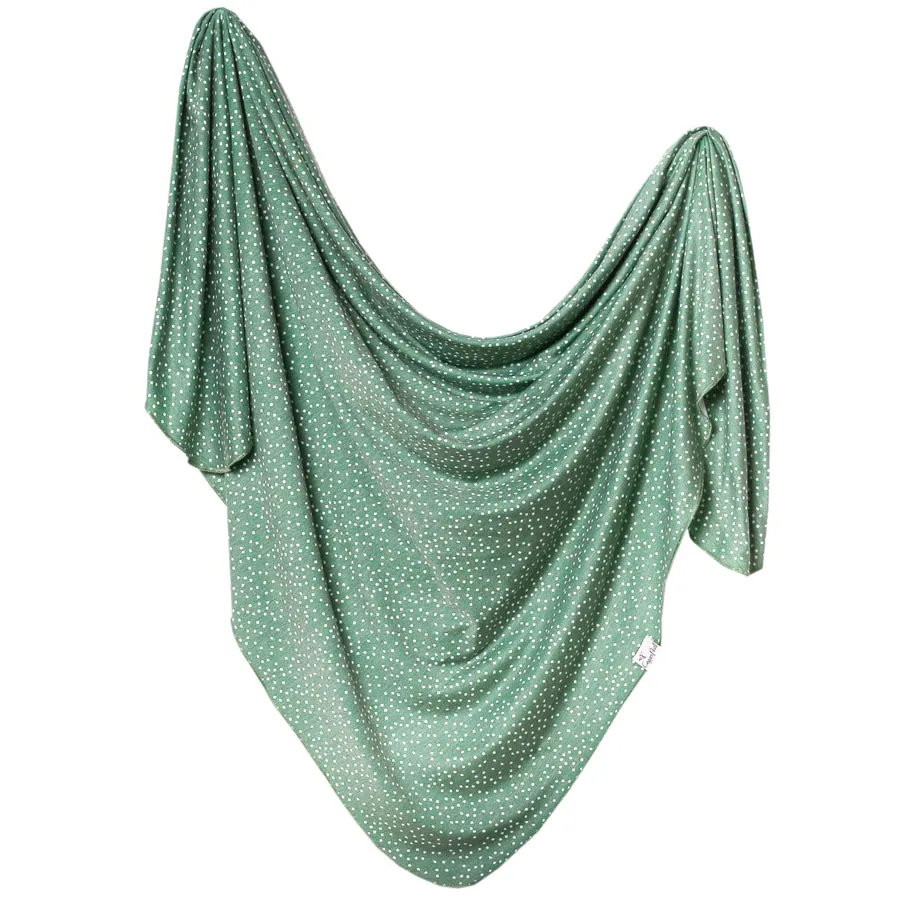 Copper Pearl Knit Swaddle Blankets