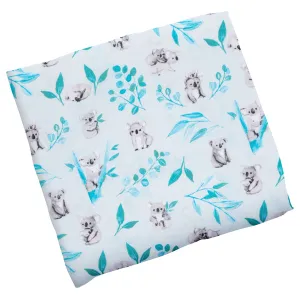 Cotton Muslin Baby Blanket - Koala