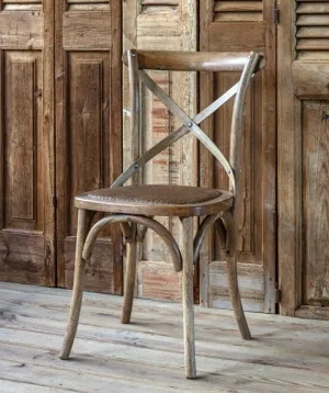 Cross Back Dining Chair