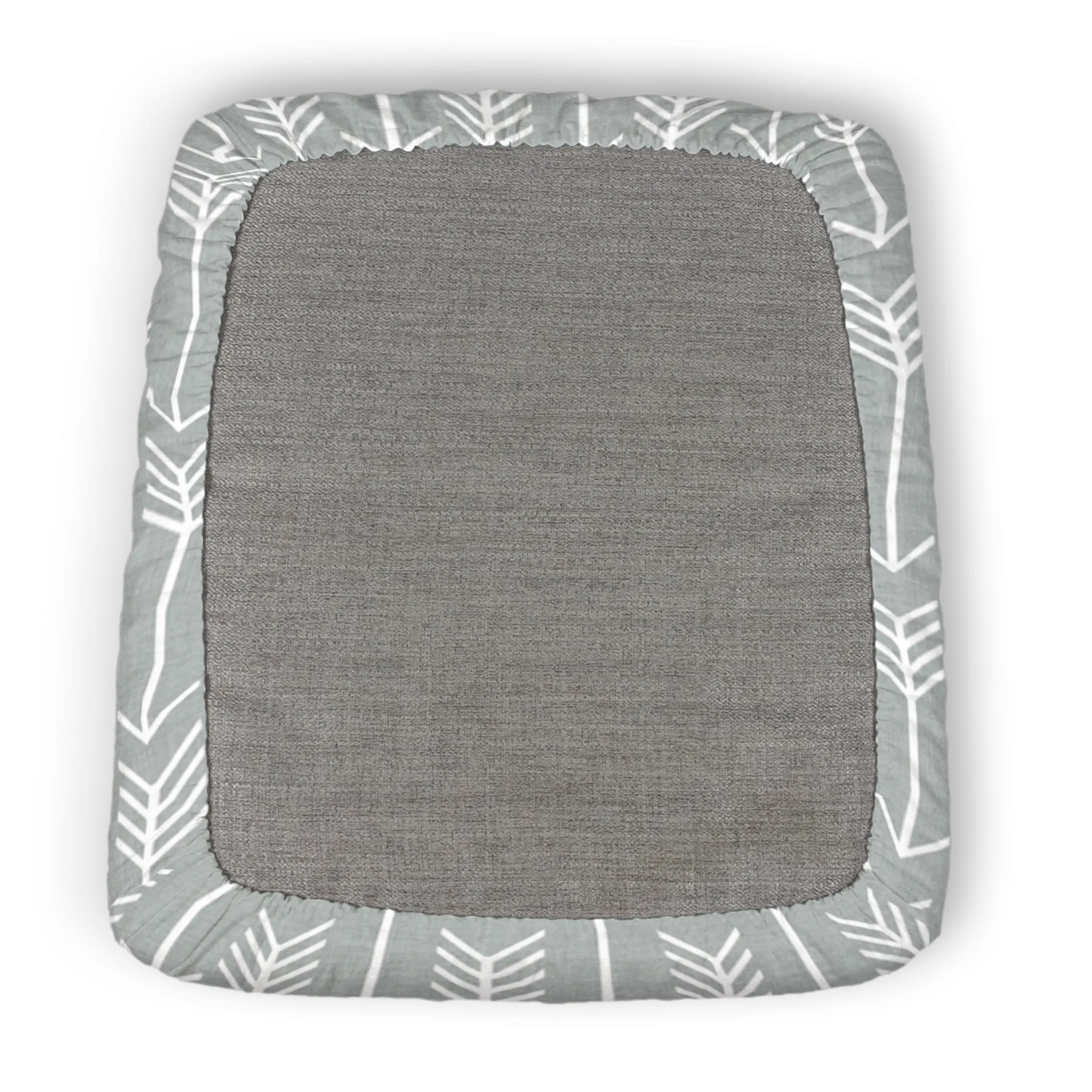 Custom Elastic Fitted & Protective Cushion Cover - Arrow Tribal Southwest