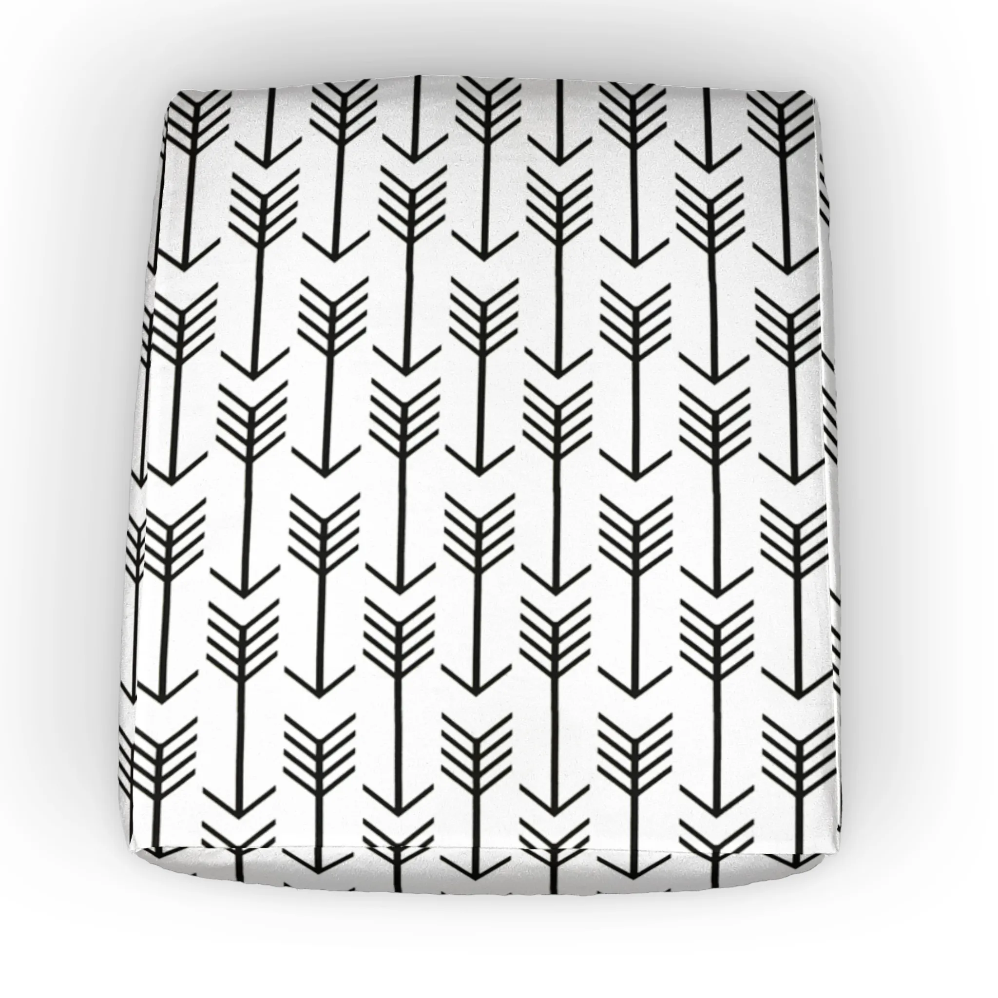 Custom Elastic Fitted & Protective Cushion Cover - Arrow Tribal Southwest