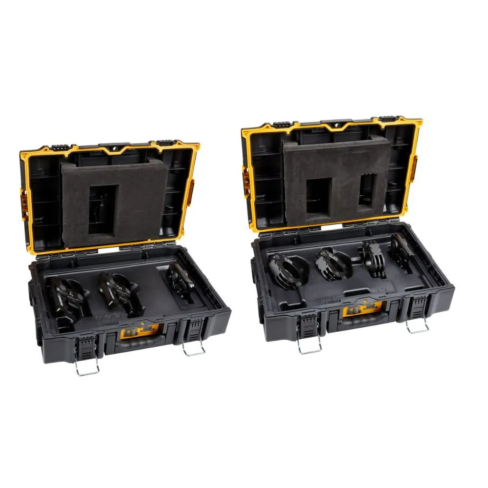 DEWALT DCE203K 1/2 in. to 2 in. Standard IPS Press Jaws and Rings Kit