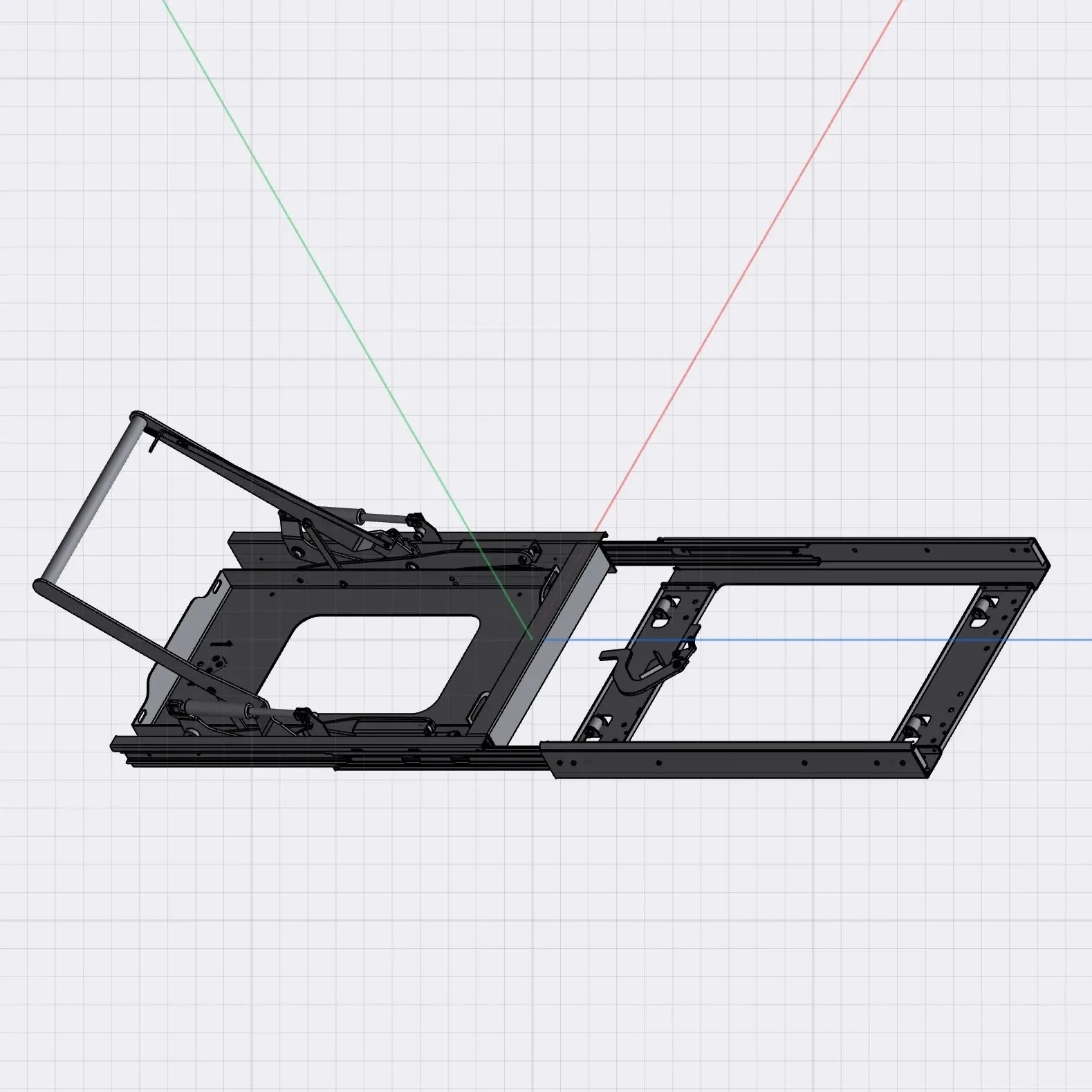 Dirtbox Overland Drop Slider Mount