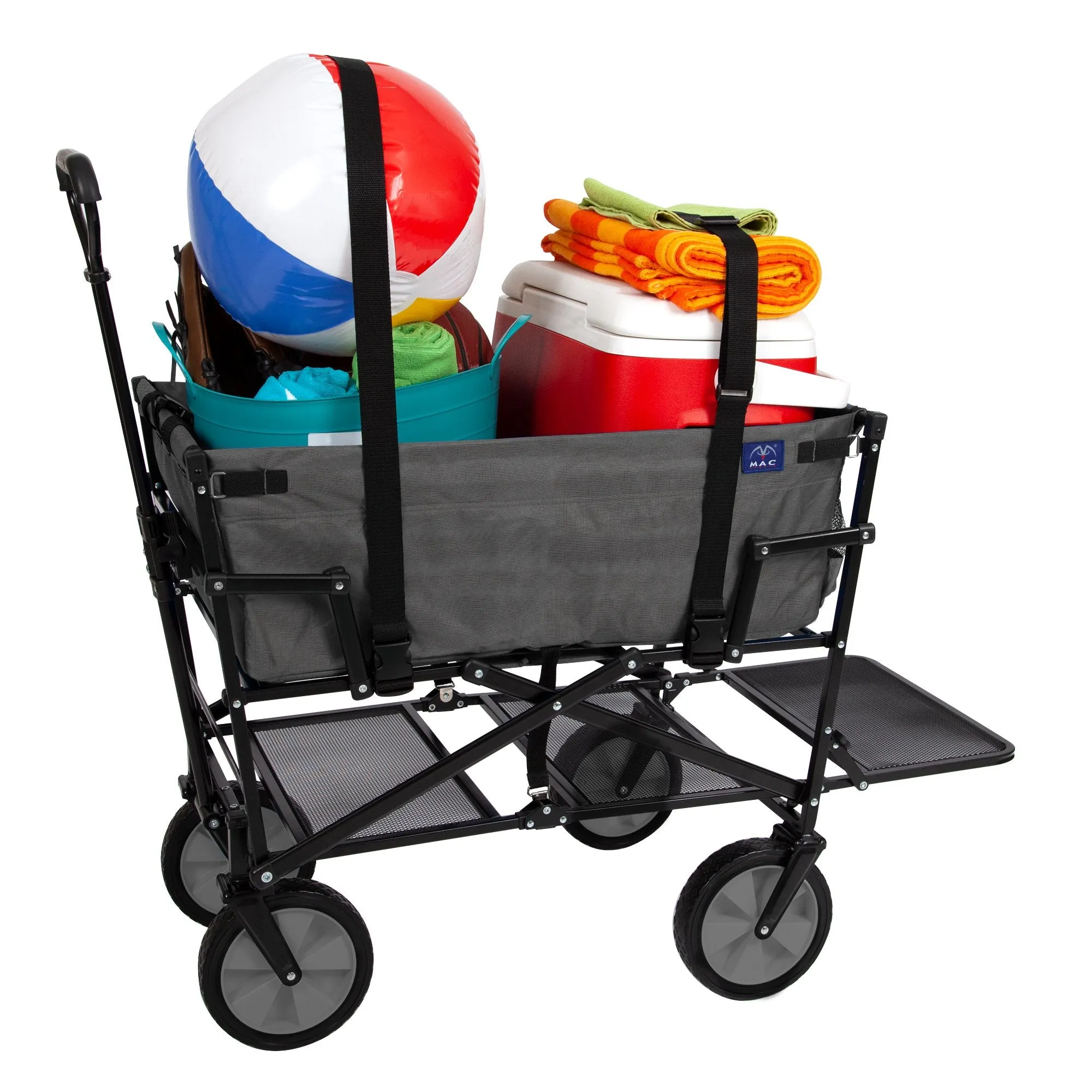 Double Decker Wagon By Mac Sports. With Straps Bundle