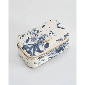 Fable England Blooming Blue Eva Small Jewellery Box