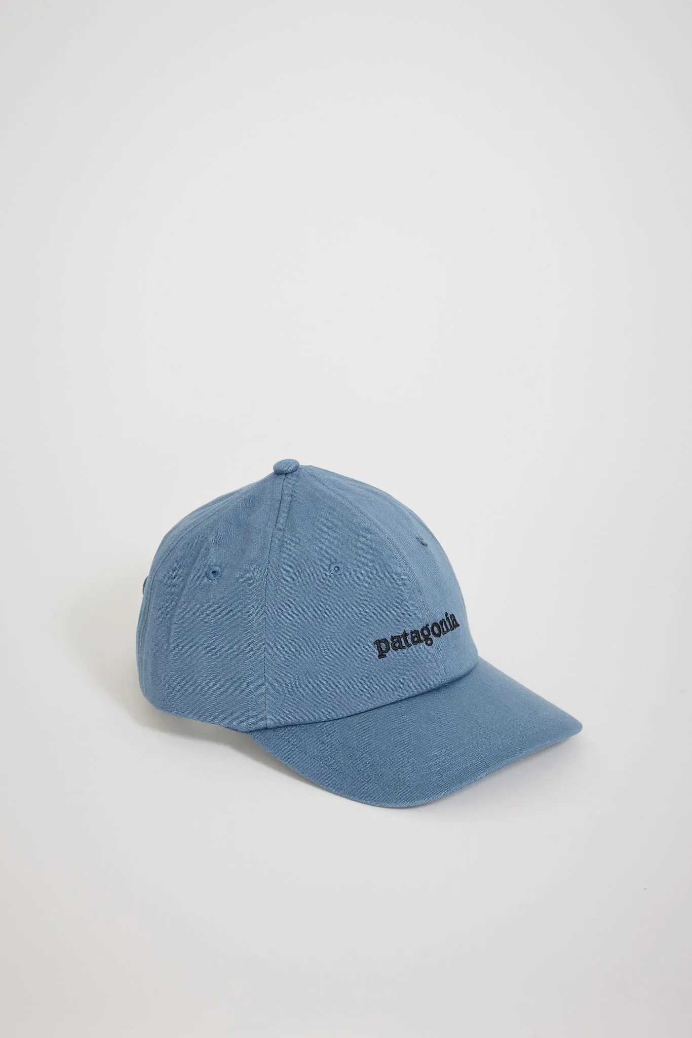 Fitz Roy Icon Trad Cap Text Logo: Utility Blue