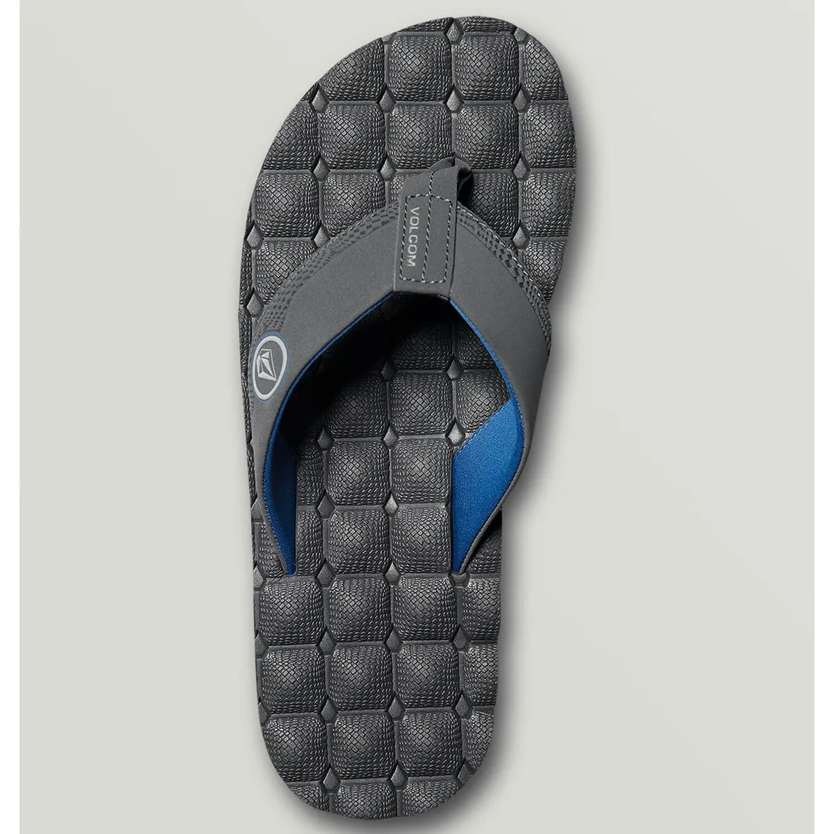 Flip Flops / Sandals - Volcom Recliner Sandals - Blue Combo