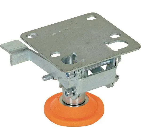 Floor Lock - Steel with Thermoplastic Polyurethane Base