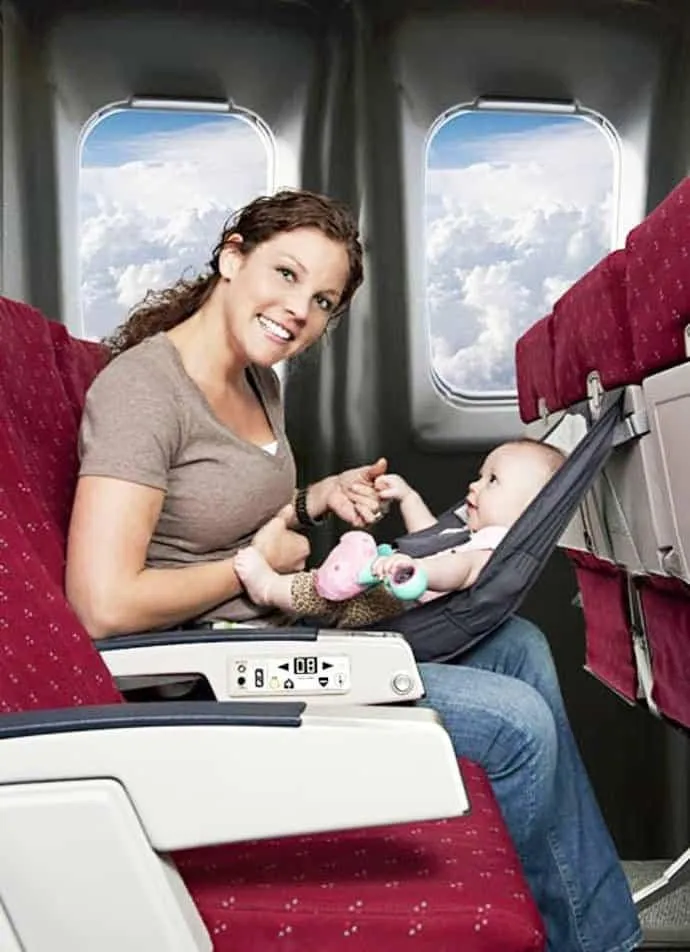 FlyeBaby Infant Airplane Travel Seat & Booster Seat