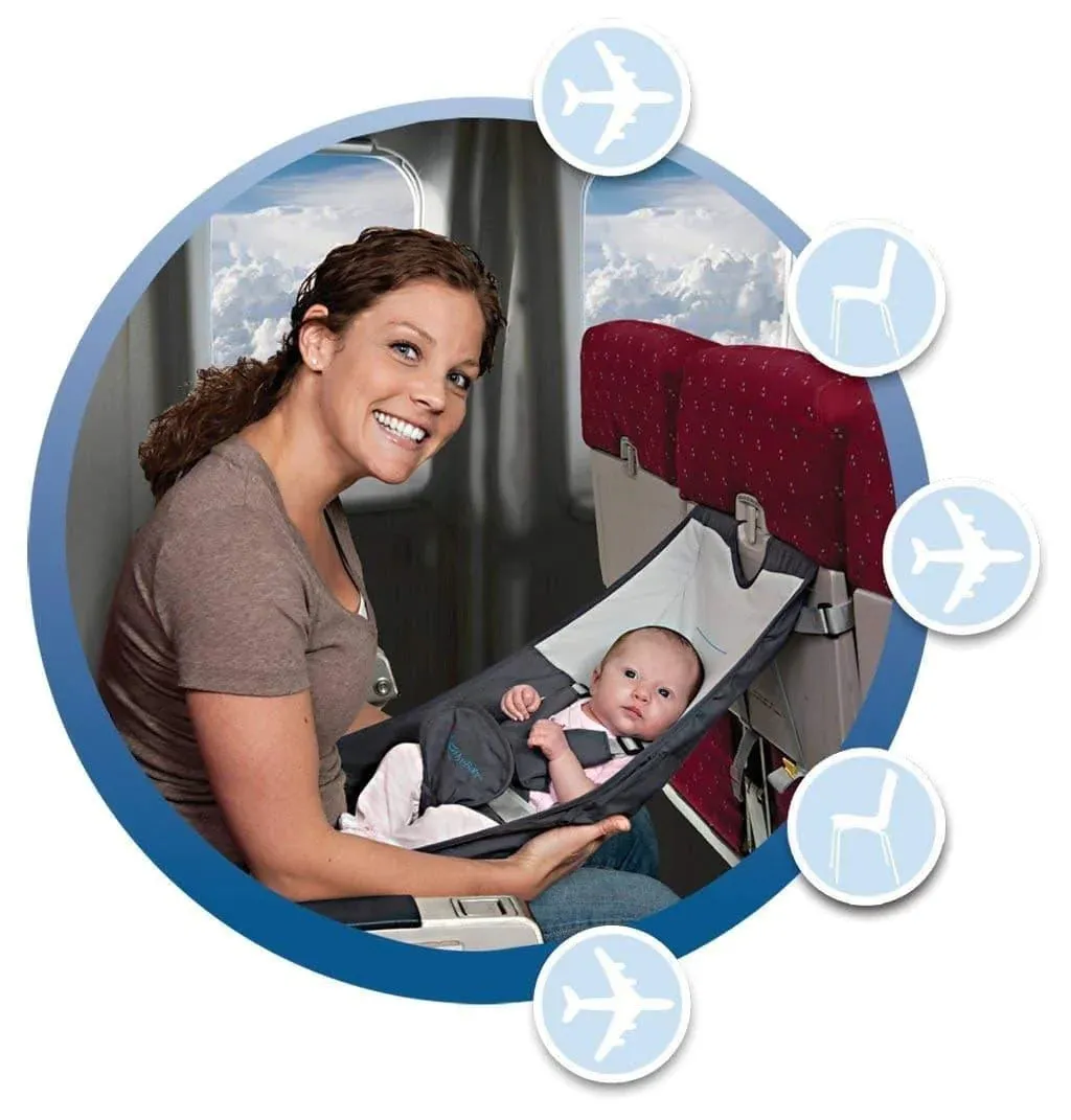 FlyeBaby Infant Airplane Travel Seat & Booster Seat