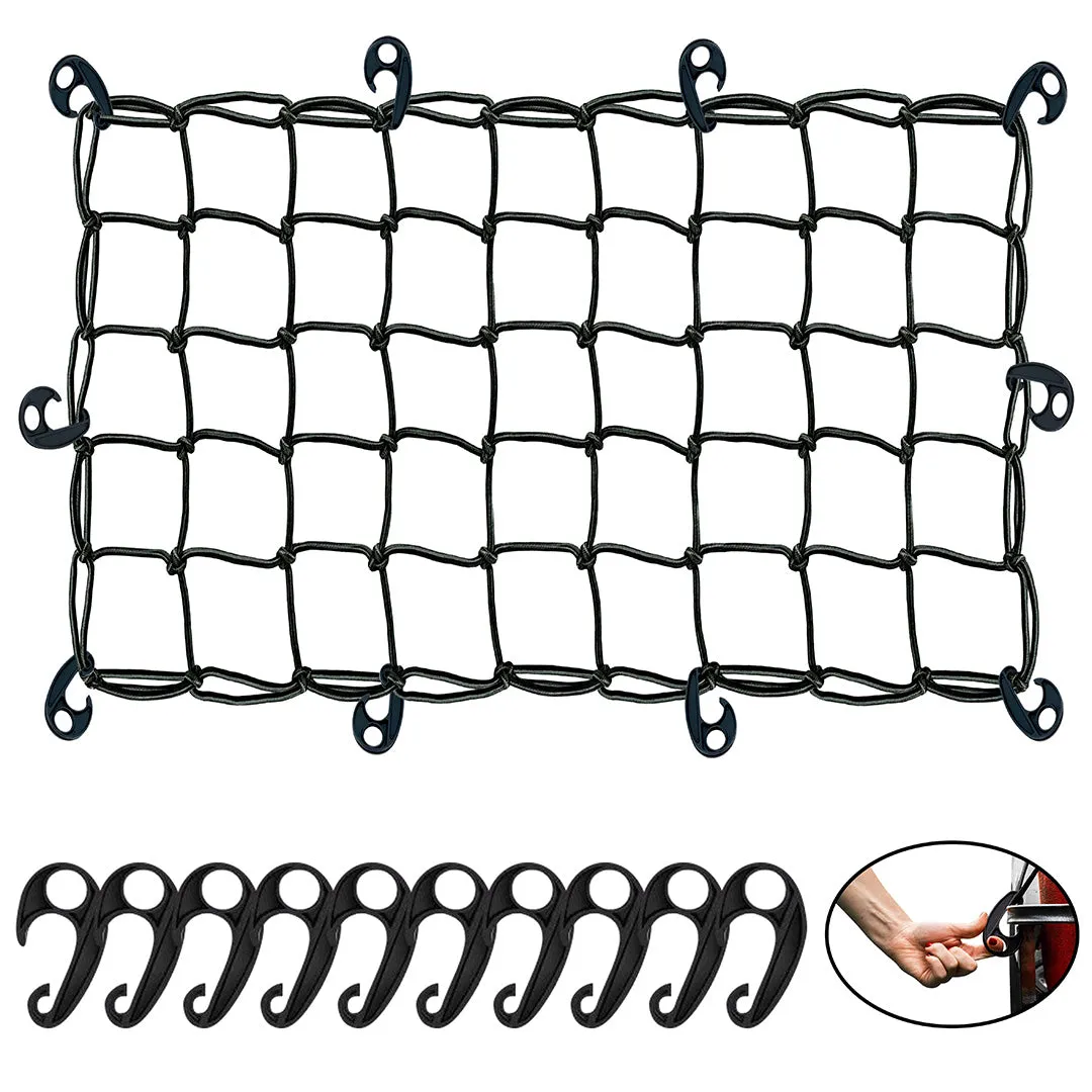 Heavy-Duty Cargo Bungee Nets