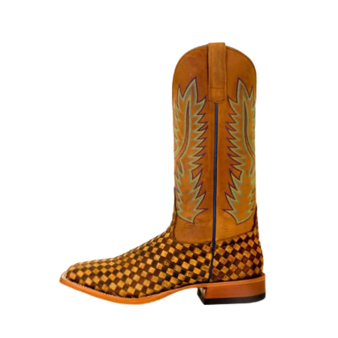 Horse Power Men's Bison Unbweave Toat Antq. Boots