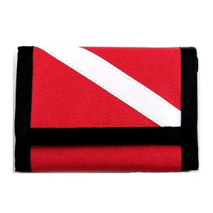 Innovative Scuba Diver Down Flag Wallet Accessories