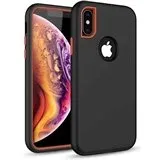 iPhone X Defender Rugged Case - Black/Red