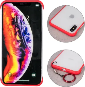 iPhone X / XS Frameless Protective Cover - Red