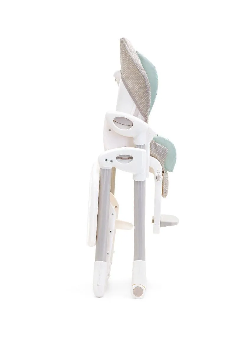 Joie Mimzy 2 in 1 High Chair Little World - Portable Booster Seat For Ages 0-3 Years