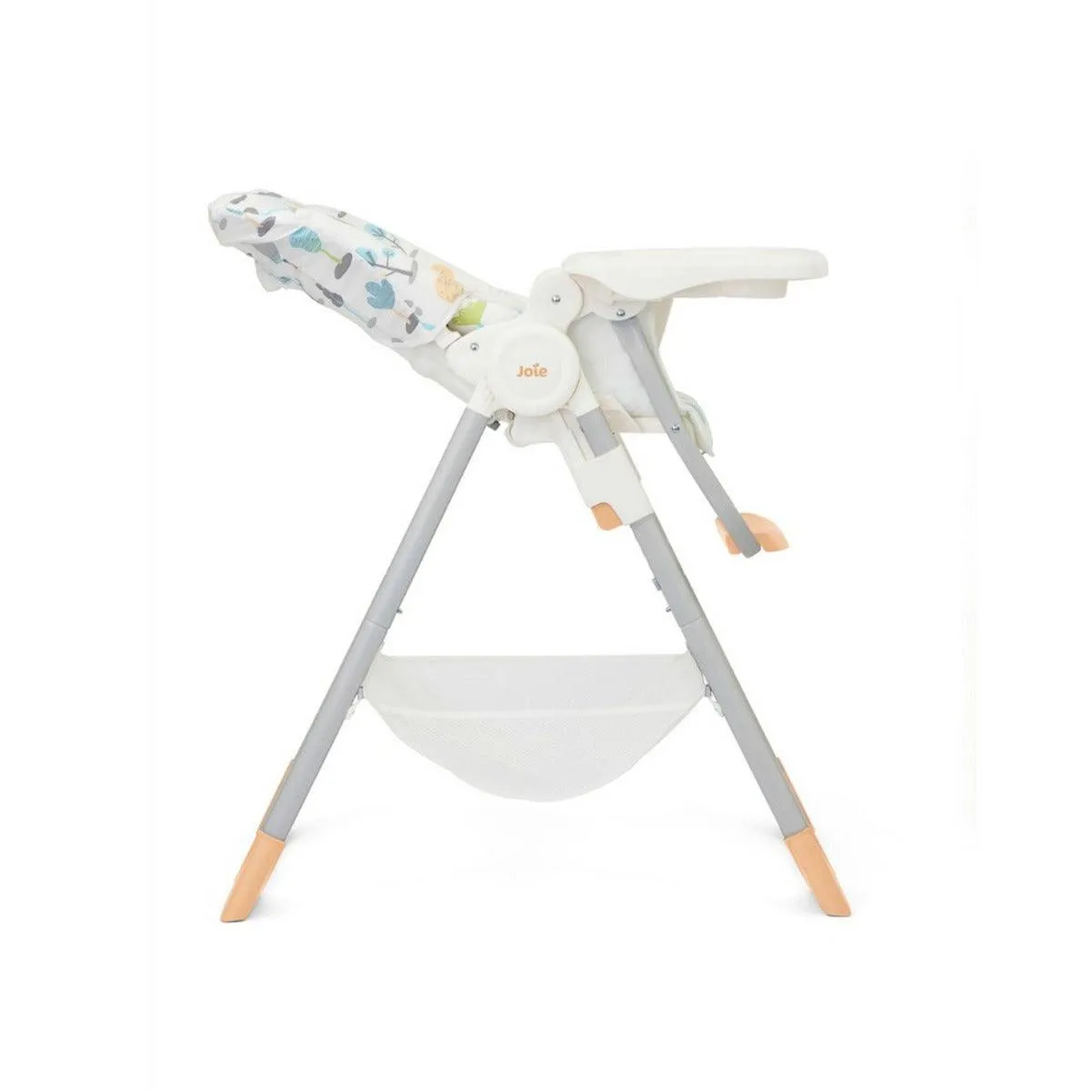 Joie Mimzy Snacker 2 in 1 High Chair Pastel Forest - Portable Booster Seat For Ages 0-3 Years