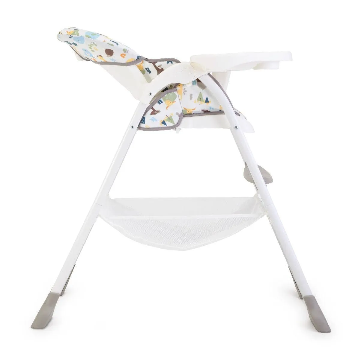 Joie Mimzy Snacker High Chair Alphabet 2 - Portable Booster Seat For Ages 0-3 Years