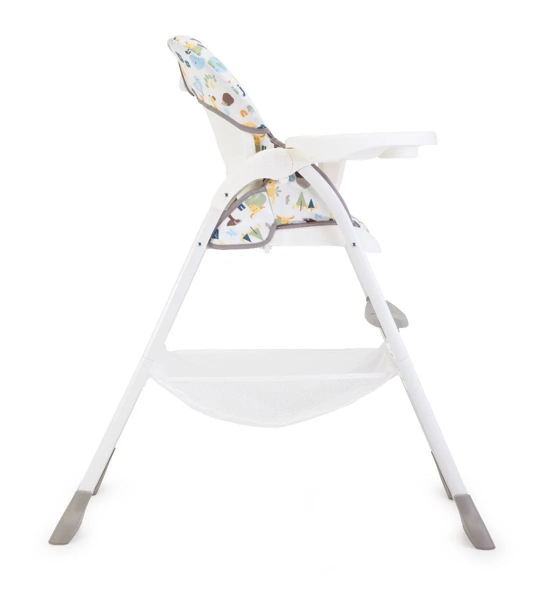 Joie Mimzy Snacker High Chair Alphabet 2 - Portable Booster Seat For Ages 0-3 Years