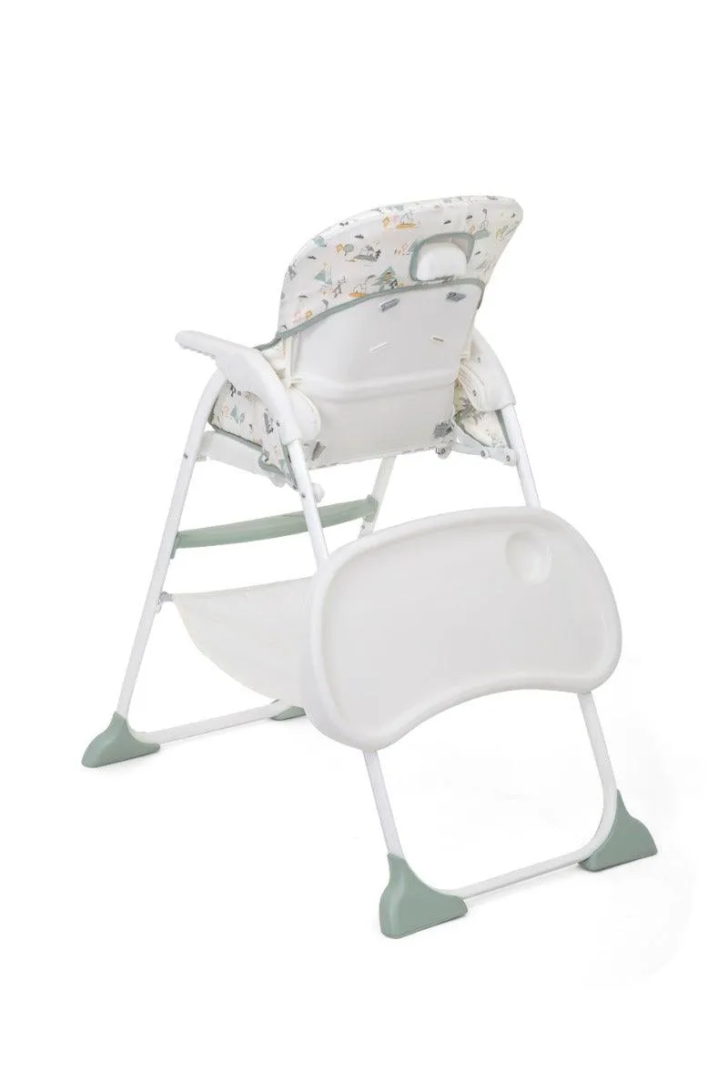 Joie Mimzy Snacker High Chair Wild Island - Portable Booster Seat For Ages 0-3 Years