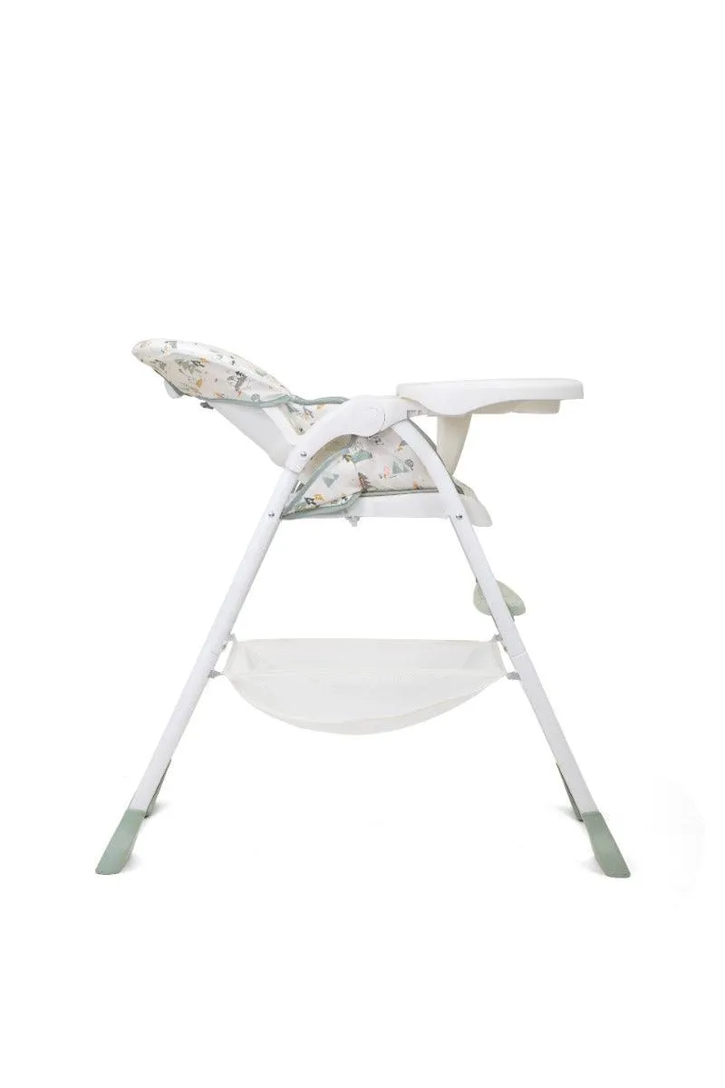 Joie Mimzy Snacker High Chair Wild Island - Portable Booster Seat For Ages 0-3 Years