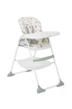 Joie Mimzy Snacker High Chair Wild Island - Portable Booster Seat For Ages 0-3 Years