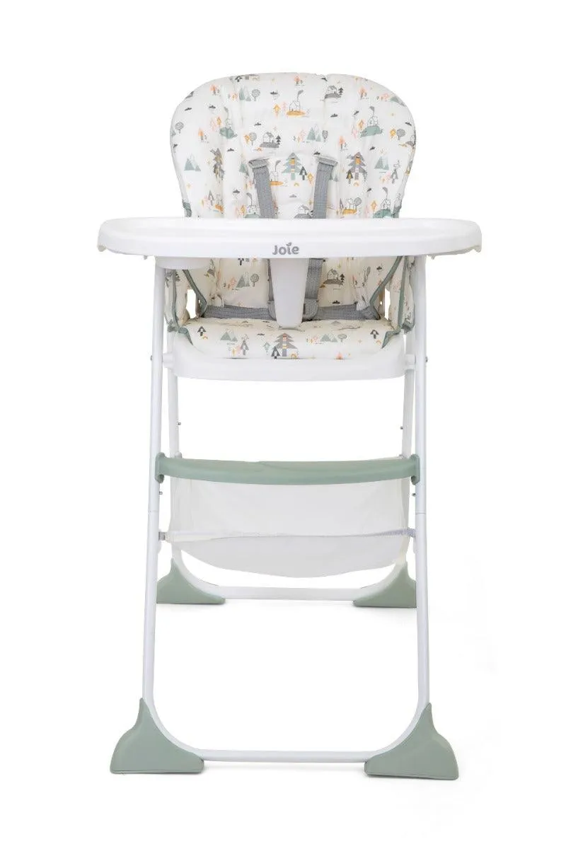 Joie Mimzy Snacker High Chair Wild Island - Portable Booster Seat For Ages 0-3 Years