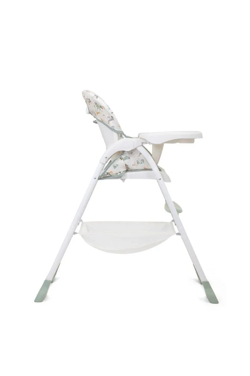 Joie Mimzy Snacker High Chair Wild Island - Portable Booster Seat For Ages 0-3 Years