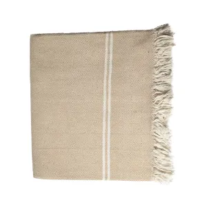 Khadi Luxury Hand Made Khadi Blanket | Premium Single Bed Blanket | Single Bed Blanket for Summer, 100% Organic Blanket