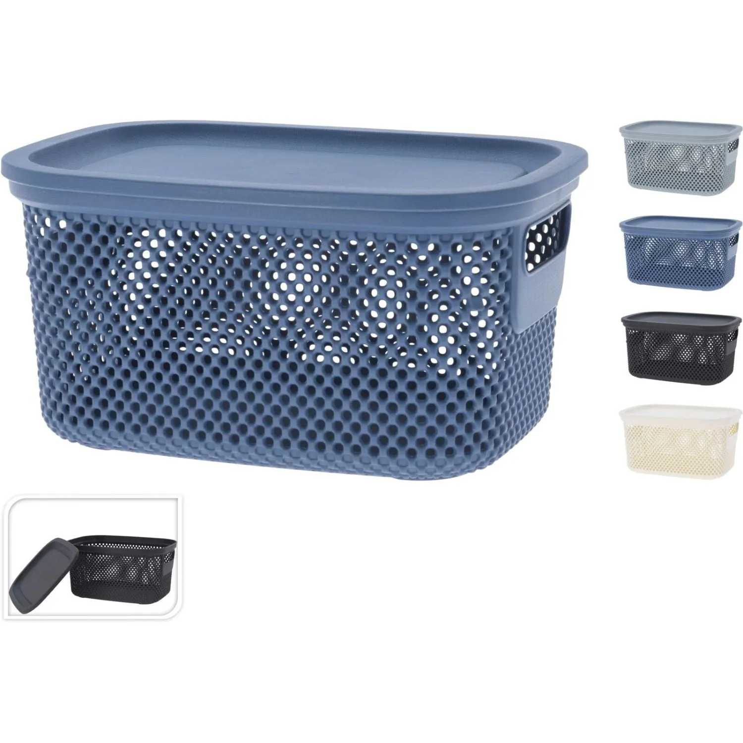 Koopman Plastic Storage Box with Lid (Choice of 4)