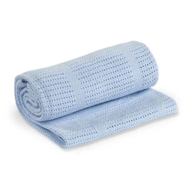 Lulujo Cellular Blanket - Blue