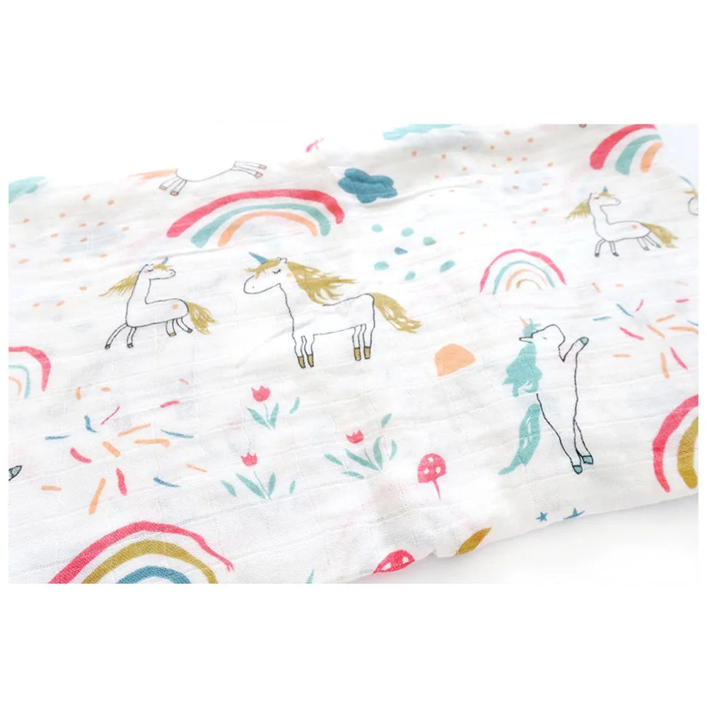 Mamacat Swaddles Unicorn Playtime