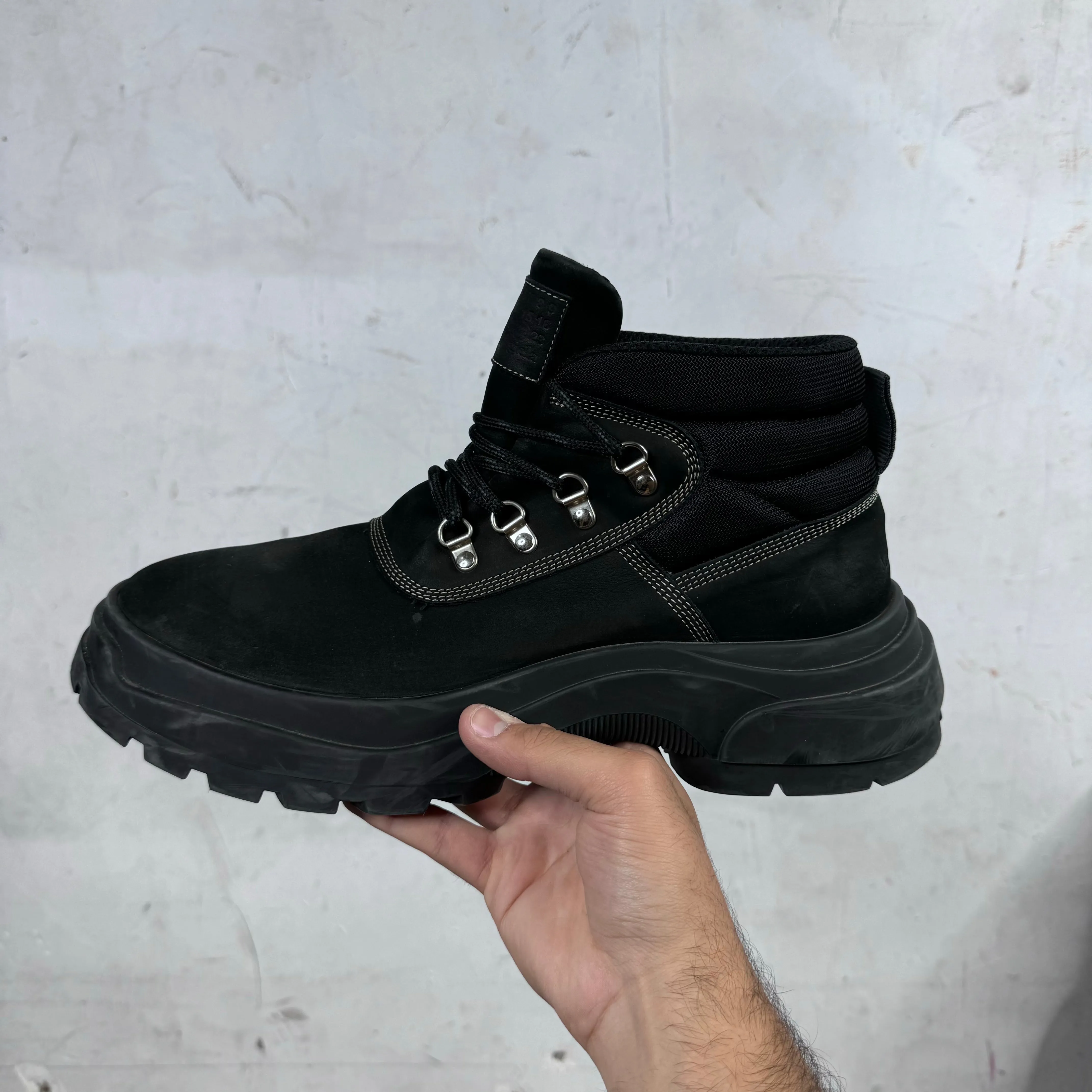 Margiela Black Alex Hiking Boots