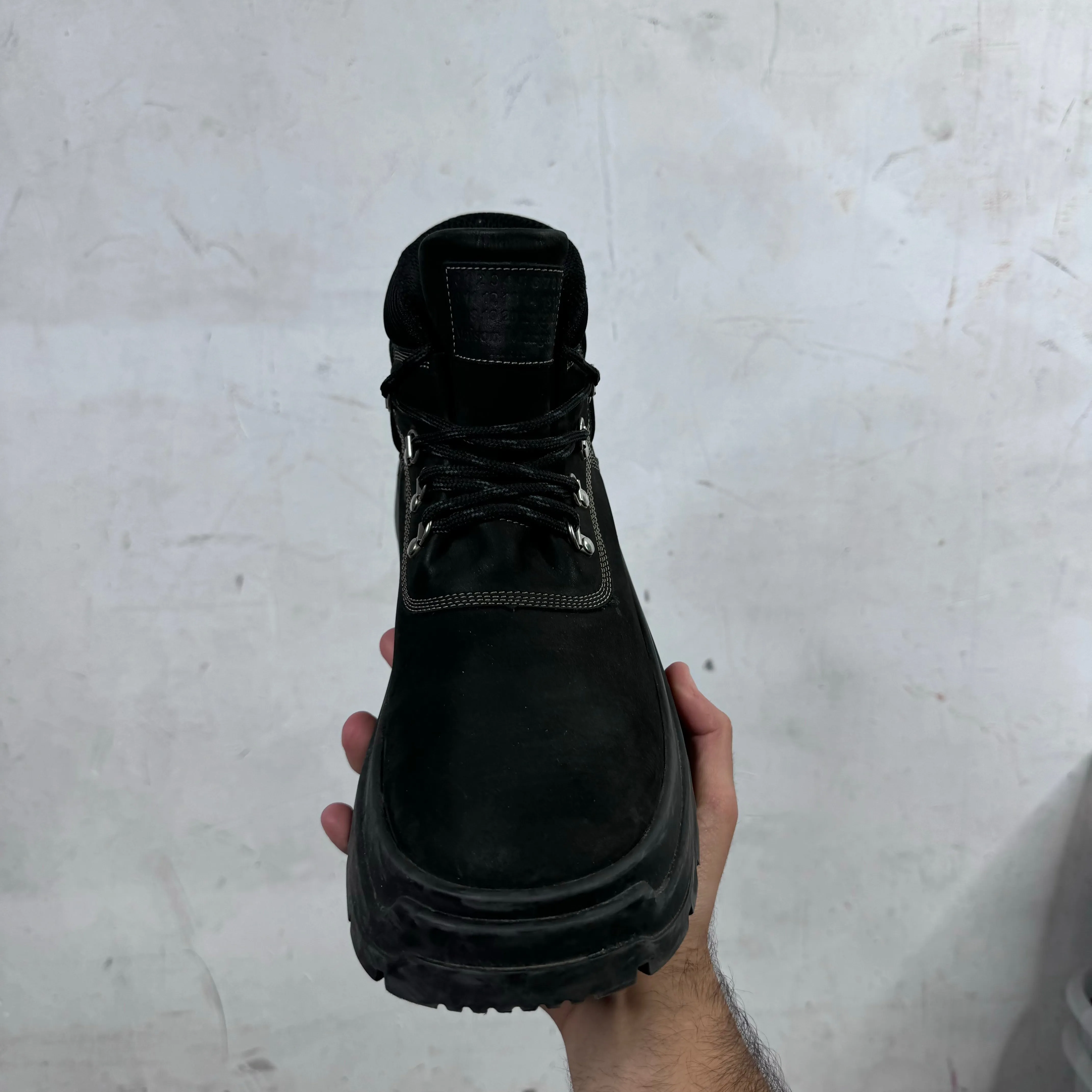 Margiela Black Alex Hiking Boots