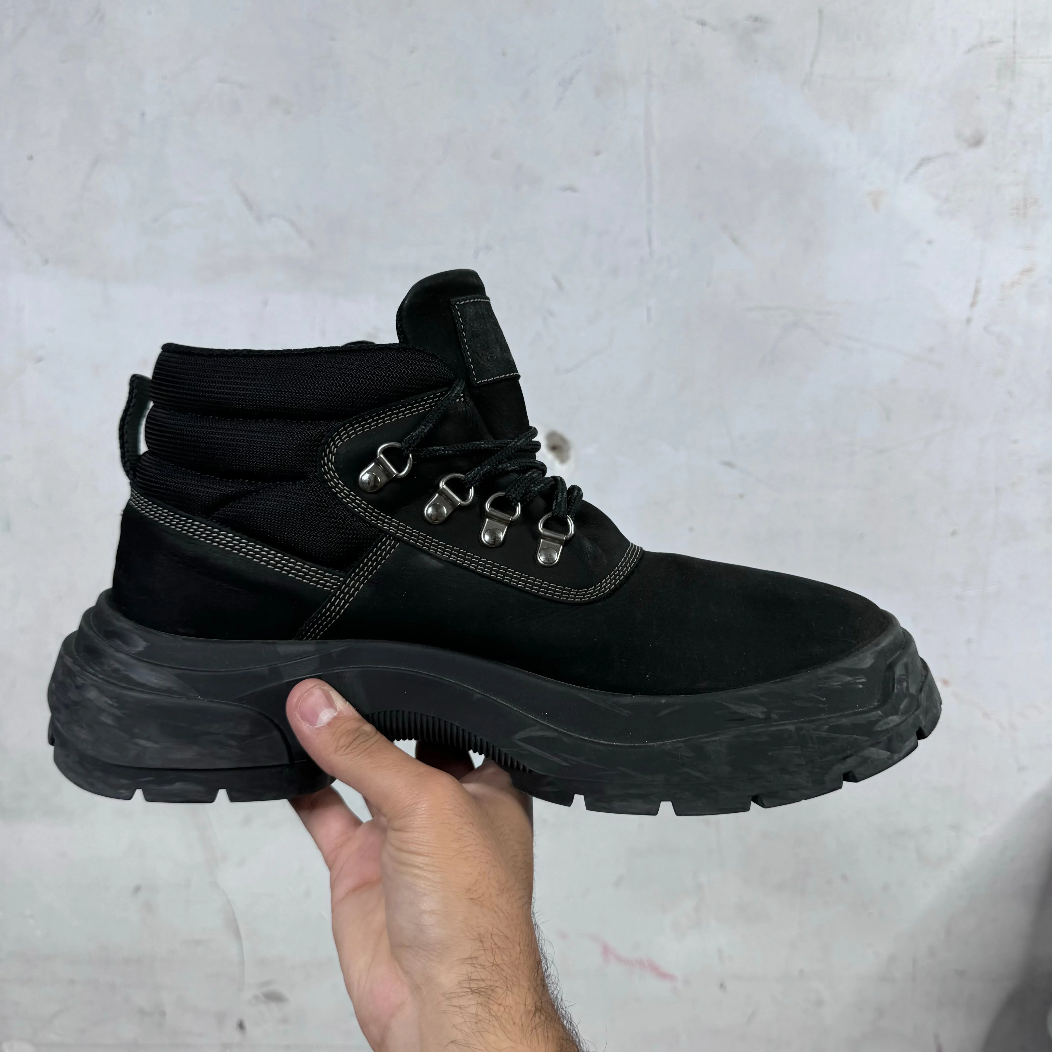 Margiela Black Alex Hiking Boots