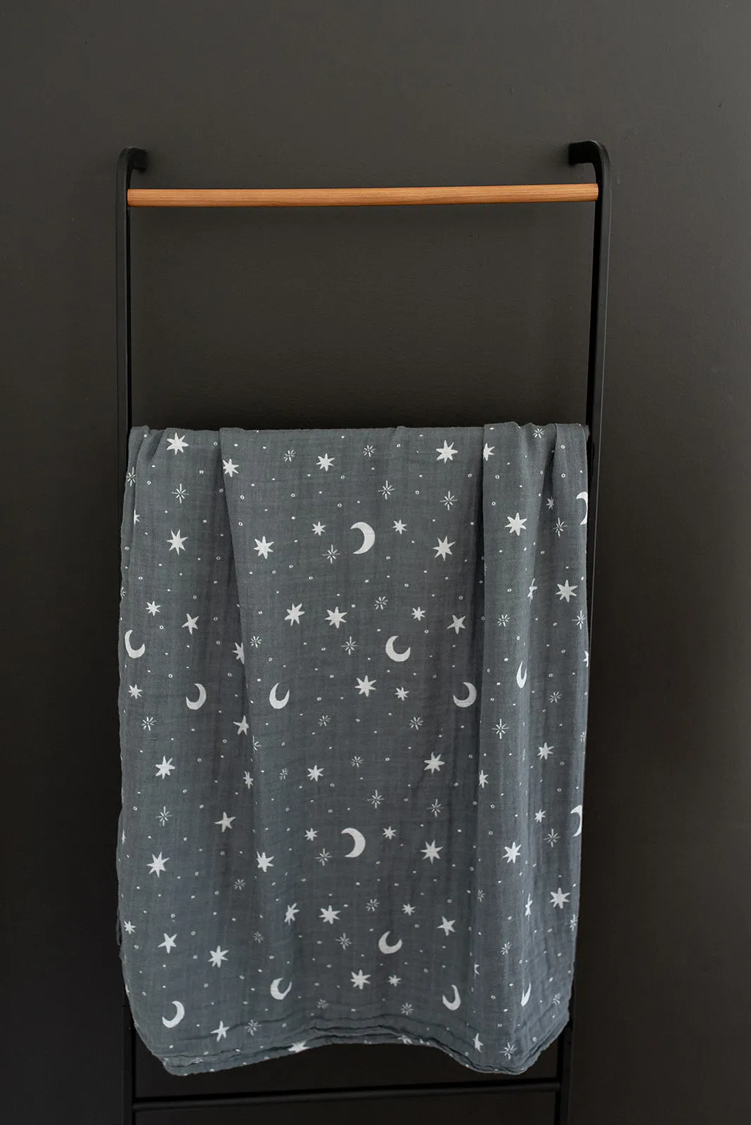 Night Sky Muslin Swaddle Blanket