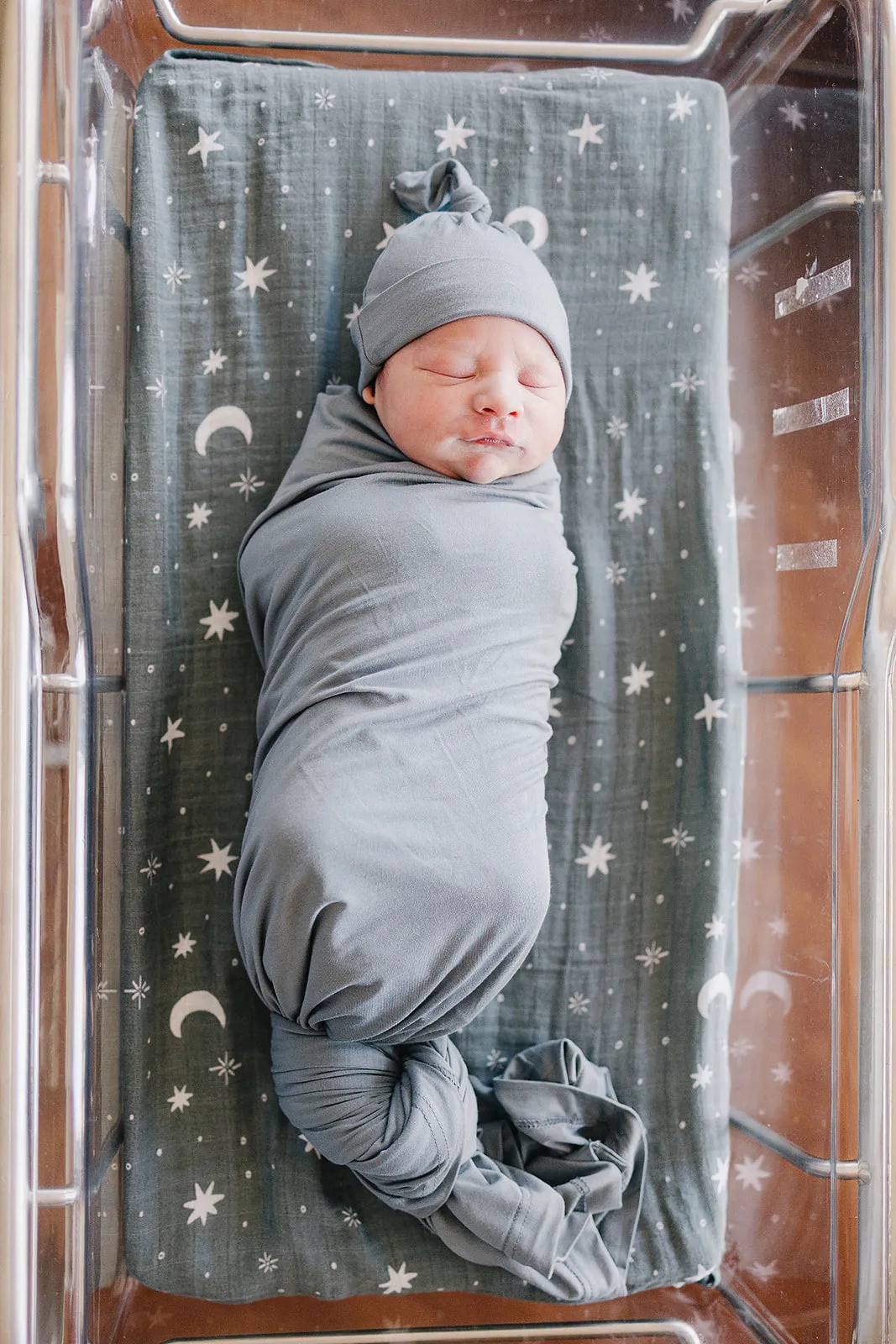 Night Sky Muslin Swaddle Blanket