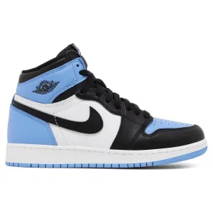 Nike Air Jordan 1 Retro High OG GS UNC Toe, white/blue/black